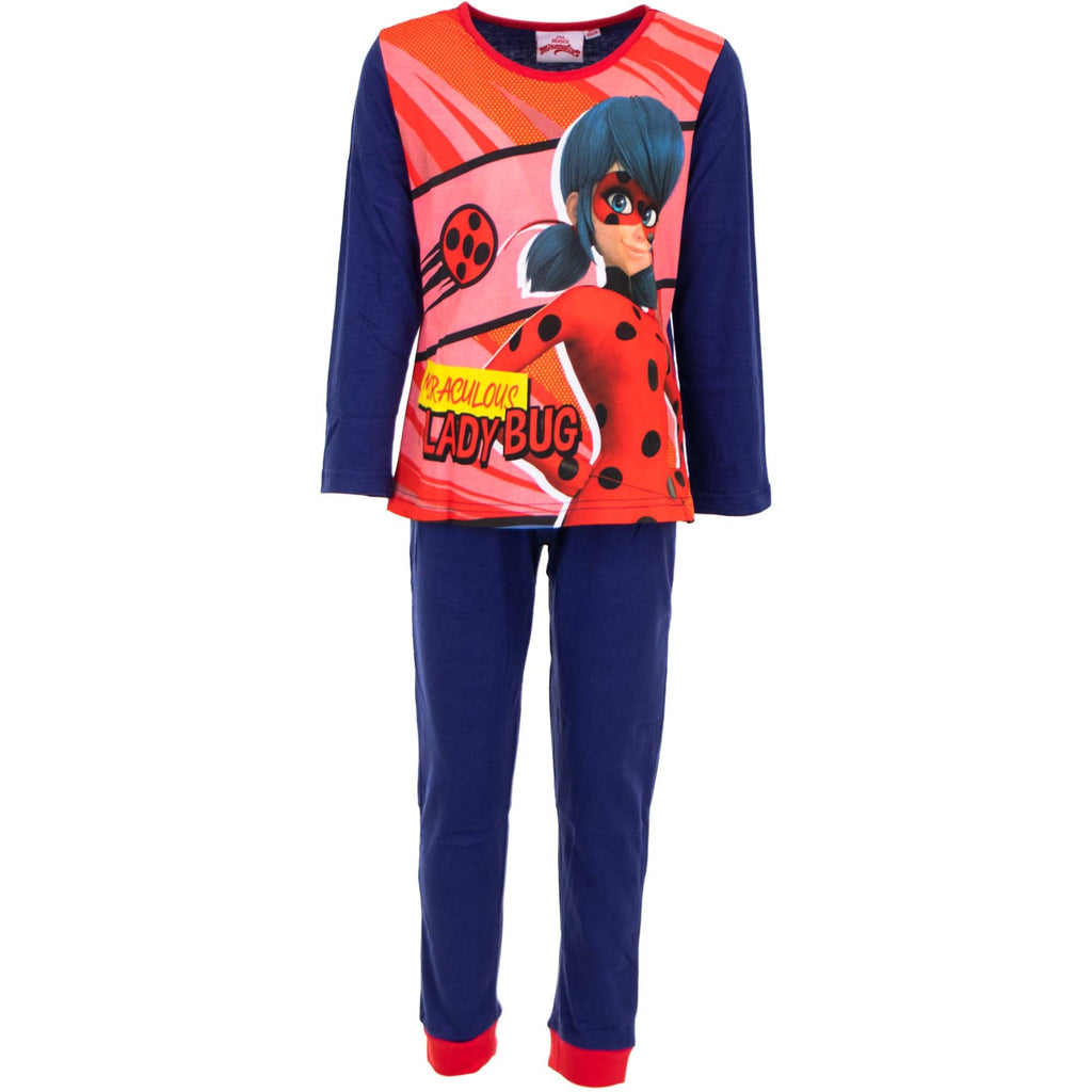 Miraculous Ladybug Kids 2-8Y Long Pyjama Set - Super Heroes Warehouse